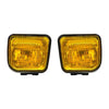 1 Pair Car Modified Front Fog Light for Honda Civic 1996-1998 (Yellow Light)