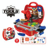 Children Simulation Kitchen Tableware Tool Set Cosmetics Pretend Play House Suitcase Toy, Style:Tools