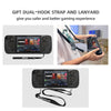 For Steam Deck Hifylux ST-PF14 Game Console Silicone Case Anti-scratch Non-slip Handheld Case Lanyard(Orange)