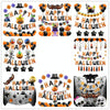 Halloween Aluminum Film Balloon Set Bar Ktv Shopping Mall Ghost Festival Flag Pulling Decoration Set, Style:Set 7