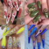 12 Grid Flat Bottom Shaped Nail Rhinestones Nail Decoration, Specification: 22