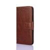 For Alcatel 1B 2022 Crystal Texture Leather Phone Case(Brown)