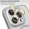 For iPhone 14 Pro Hardware Side Cooling Skin Feel Frosted MagSafe Magnetic Phone Case with Lens Film(Gold)