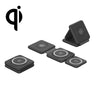 Folding 3 In 1 Wireless Charger For iPhone, Galaxy, Huawei, Xiaomi, LG, HTC and Other QI Standard Smart Phones (Black)