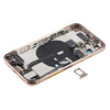 iPhone 11 Pro Max Gold Back Cover Assembly with Side Keys & Charging Port