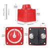 Blue Sea 6005 M Series Marine RV Yacht Battery Power Off Switch(Red)