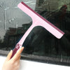 KANEED Car Window Plastic Nonslip Handle Glass Wiper / Window Cleaning Tool, Size: 24.5 x 24cm(Purple)