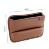 Car Seat Sewing Box Central Control Slot Storage Bag(Beige)