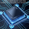 0.2m JINGHUA Z17 USB Sound Card With Cable Cell Phone Earphone Audio Converter