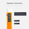 LUXCeO Q508D Dual Color Temperature Photo LED Stick Video Light Handheld LED Fill Light Flash Lighting Lamp(Orange)