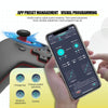 SW561 Computer Wireless Luminous Handle For Nintendo Switch / Switch OLED / Switch Lite / Steam, Color: White Side Opaque