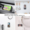 5 Pairs Car Mobile Phone Bracket Dashboard Navigation Paste Adjustable Bracket(White)