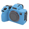 For Sony ILCE7RM5 / A7R5 Litchi Texture Soft Silicone Protective Case(Blue)