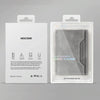 Pindun Multifunctional MagSafe Magnetic Wallet Card Bag Case With Retail Box(Grey)