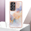 For Samsung Galaxy S25 Ultra 5G Electroplating IMD TPU Phone Case(White Marble)