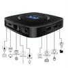 6K Ultra HD Android 12.0 Smart TV Box with Remote Control, 4GB+32GB, Allwinner H616 1.5GHZ Quad-Core(UK Plug)