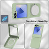 For Samsung Galaxy Z Flip5 Hinge MagSafe PC Full Coverage Phone Case(Green)