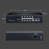 COMFAST CF-SG181P 10 Port Gigabit POE Ethernet Switch 20Gbps Backplane Bandwidth Monitoring