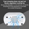 830 180W 30 USB Ports Multifunction Smart Charger Station AC100-240V, US Plug (White)