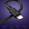 WK WDC-092 3m 2.4A Max Output Full Speed Pro Series USB to 8 Pin Data Sync Charging Cable(White)