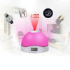 Lazy Magic Colorful Luminous Projection Clock LED Hemisphere Alarm Clock(Starless Projection Clock)