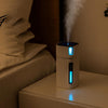 Humidifier USB Office Home Car Mute Portable Colorful Air Purifier(Pink)