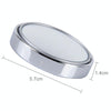3R-035 Car Blind Spot Rear View Wide Angle Mirror, Diameter: 5cm(Silver)
