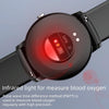 KS02 1.32 Inch Smart Watch Supports Blood Glucose Detection, Blood Pressure Detection, Blood Oxygen Detection(Black)