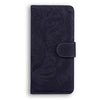 For Realme 13+ Global Tiger Embossing Pattern Flip Leather Phone Case(Black)