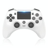 398 Bluetooth 5.0 Wireless Game Controller for PS4 / PC / Android(White)