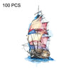 100 PCS Small Fresh Waterproof Temporary Back Tattoo Stickers(RC-166)
