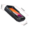 WILD MAN FK4 0.5L EVA Hard Shell Bicycle Waterproof Case Handlebar Phone Touch Screen Holder(Black)