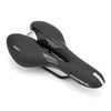 PROMEND SD-567 Hollow Breathable Silicone Racing Bicycle Saddle(Black White)