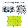 For DJI Neo RCSTQ Gradient Luminous Stickers(Fluorescent)