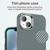 For iPhone 15 Carbon Fiber Series IMD Phone Case(Grey)