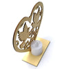 2 PCS Creative Heart Shaped Wooden Decoration Romantic Wooden Sign LED Candle Light(JM01453)