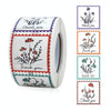 Thank You Square Self-adhesive Gift Food Packaging Seal Sticker Card Label, Size: 38x38mm(K-212-R1)