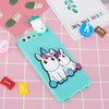 For Huawei P10 3D Cartoon Pattern Shockproof TPU Protective Case(Couple Unicorn)