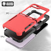 For Samsung Galaxy Z Flip6 5G 2 in 1 PC + TPU Phone Case(Red)