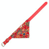 Red Cotton Pet Bib & Headband (XS) - Cat & Dog Drool Scarf