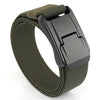 Men Casual Fashion Stretch Woven Quick Buckle Belt, Length: 125cm(ArmyGreen)