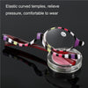 Makeup Presbyopic Glasses Multicolored Rotatable Magnifying Glass Single Piece Reading Glass, Degree: +300
