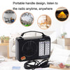 BAIJIALI BJL-607AC Full Band Multi-functional Retro Radios Big Voice Radio(Black)