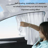For Tesla Model Y 4pcs Black Car Side Window Privacy Sun Protection Curtain