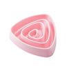 Large Pink Slow Feeder Dog Bowl - Anti-Choking