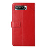 For Asus ROG Phone 5 Y Stitching Horizontal Flip Leather Phone Case(Red)