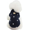 Blue Star Dog Sweater - XL | Warm Winter Jumper