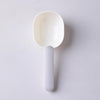 Pet Food Scoop with Bag Clip | White & Grey | Cat & Dog Food