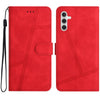 For Samsung Galaxy A16 4G / 5G Skin-feel Stitching Leather Phone Case(Red)