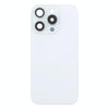iPhone 16 Pro Glass Back Cover with Lens Cover - White